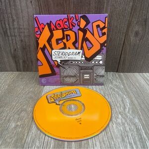 STERIOGRAM: Schmack! Advance CD Digipak Copy Controlled  Jan 27th 2004 RARE VG